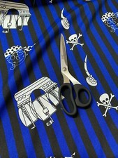 100% Polyester Fabric Skulls