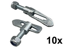 Antiluce Fasteners Bolt on 10 x 12mm x 35mm Trailer Horsebox Tailgate
