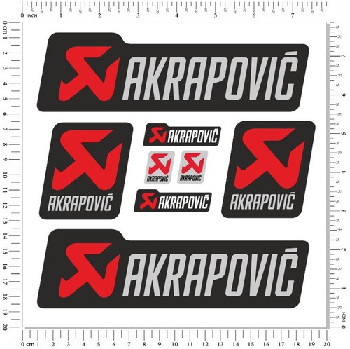 Akrapovic exhausts laminated - akrapovic,