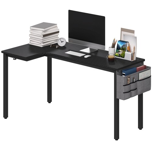Homcom shaped corner desk - corner,