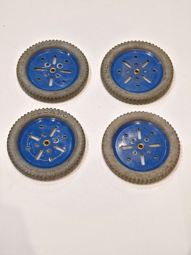 Meccano grey rubber tyre - meccano,