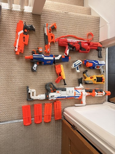 Nerf gun blaster bundle - bundle, job