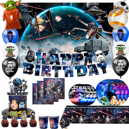 Star wars birthday party - star,
