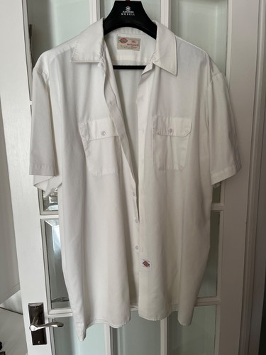 Dickies mens white shirt - dickies, 2xl