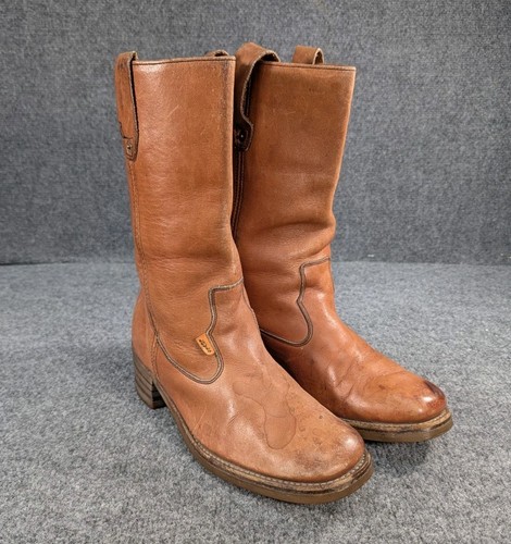 Vintage levi brown leather - levi's,
