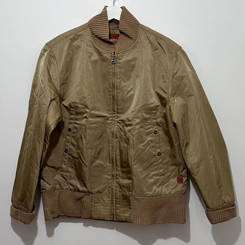 Hugo boss gold bomber jacket - boss,