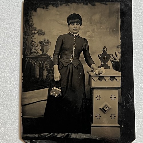 Antique tintype photograph - antique,