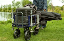 Preston Four Wheeled Shuttle - Coarse Fishing Barrow/Trolley - Free Delivery