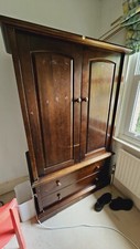 Boori Sleigh Royale Wardrobe Barley Oak