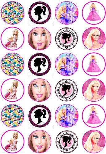 Barbie pink premium cupcake - 24,