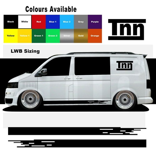 Side stripe stickers for - side, vw