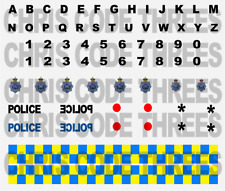 Code 3 Police Adhesive Vinyl