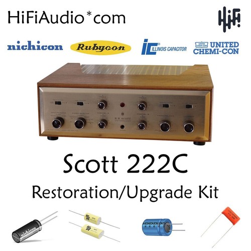 Scott 222c tube amplifier - 222c,
