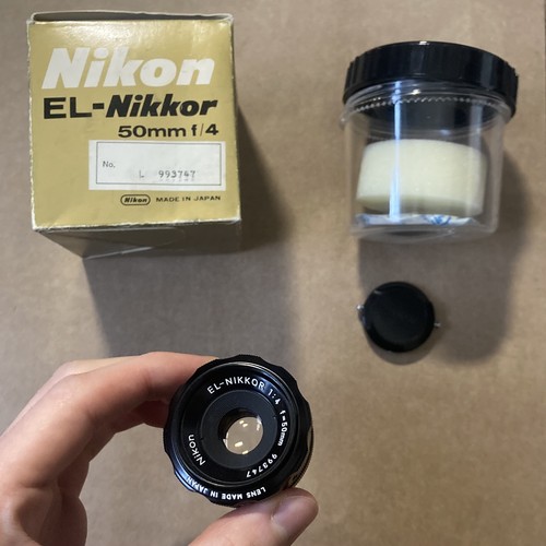 Nikkor 50mm enlarger - 50mm, f4