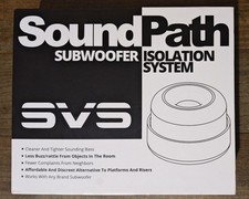 SVS SoundPath Subwoofer Isolation Feet Kit - Used Once, Complete in Box