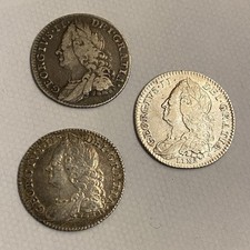 George II 1746 LIMA Sixpence & Others