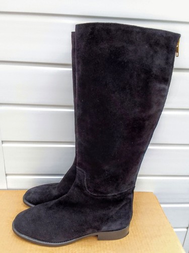 Next size black suede knee - next,