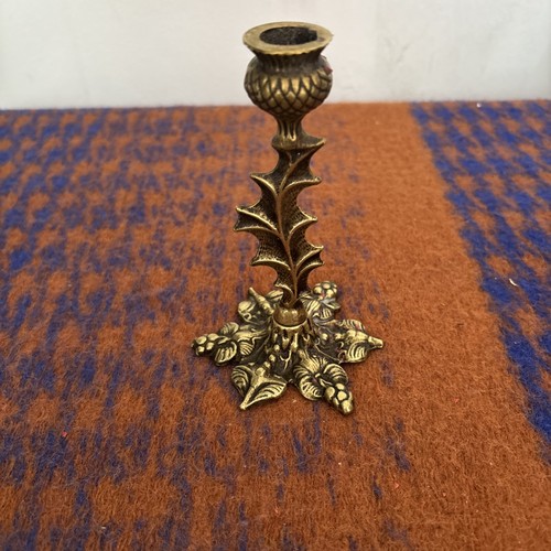Vintage brass thistle - vintage,