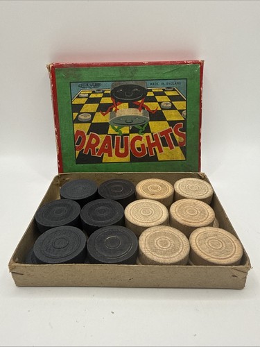 Draughts checkers set l - by, j