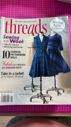 Threads sewing magazine issue