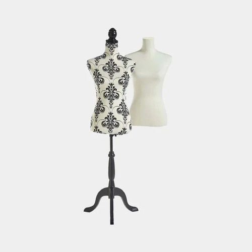 Btfy white damask mannequin - &,