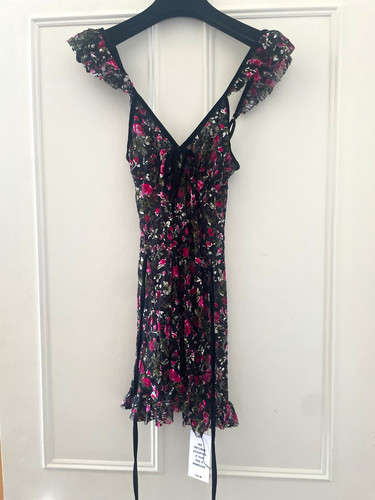 Rat boa silk - silk, floral