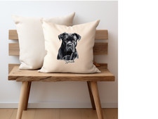Cane Corso dog cushion cover 40cm Personalised gifts