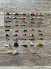 42 New Fly Fishing Flies Lures Wets Buzzers Nymphs Crunchers Worm Shipman’s