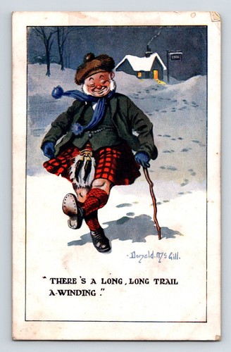 Comic postcard donald mcgill - postcard:,