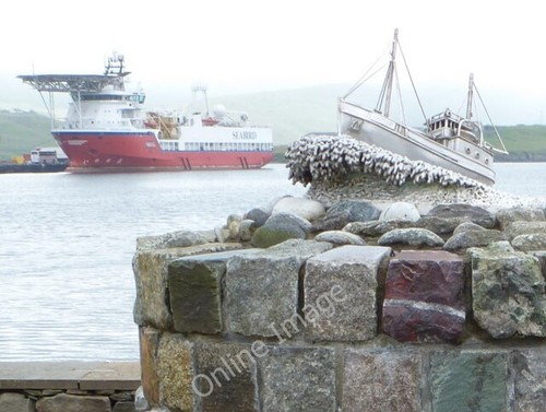 Photo 6x4 scalloway - 6x4, shetland
