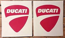 2 X DUCATI - Vinyl Decal