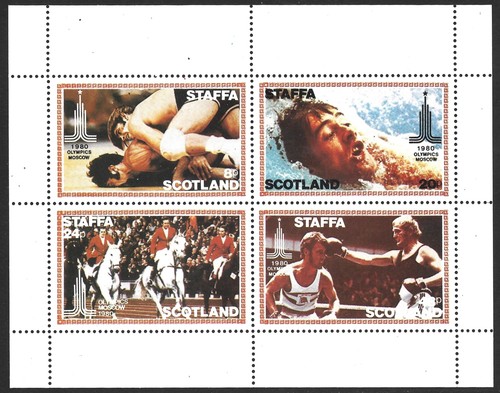 Staffa scotland 1980 olympic - staffa,