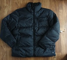 Vans Black Puffer Jacket Size