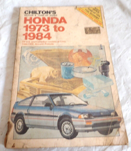 1973 chilton honda repair - 1973-84,