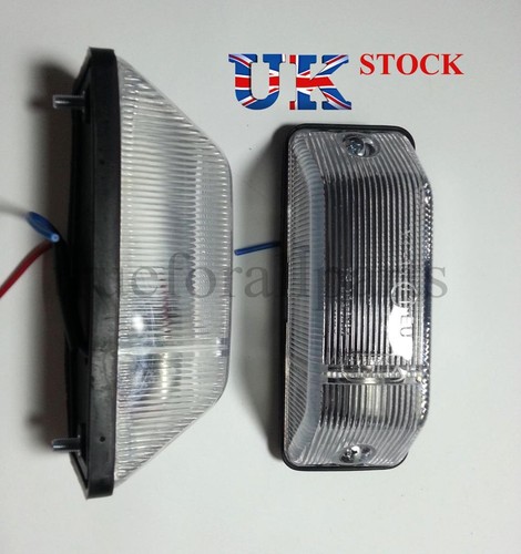 White side indicator marker - white,