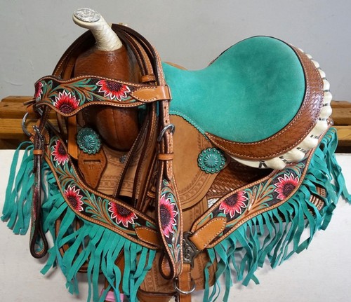 Barrel trail show saddle - barrel,
