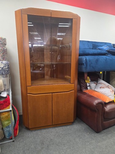 Skovby cherry wood corner unit - skovby,