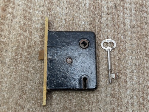 Antique interior mortise lock - antique,