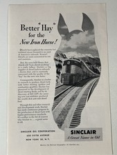1952 Sinclair Motor Oil Print
