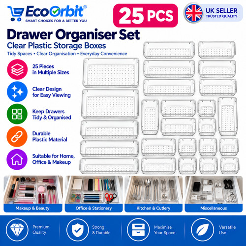 25pcs drawer organiser - 25pcs,