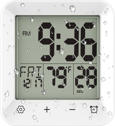 Digital shower clock - digital,