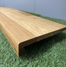 Solid oak stair tread - solid, 20mm