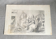 Antique 2x 1802 James Gillray
