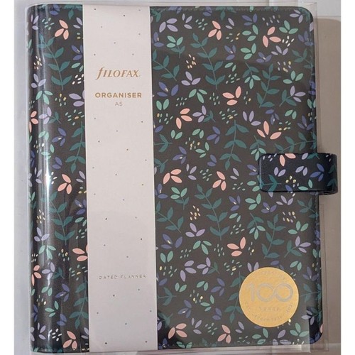 Filofax garden dusk navy - a5,