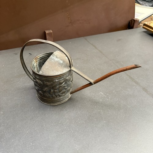 Vintage brass embossed - brass,
