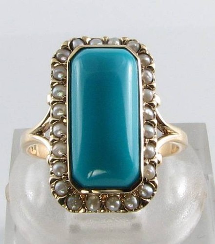Large 9ct gold persian - 9k,