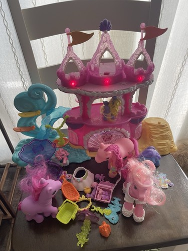 Little pony mermaid castle - my,