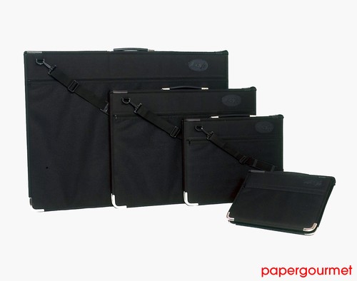 Art portfolio with - art, binder