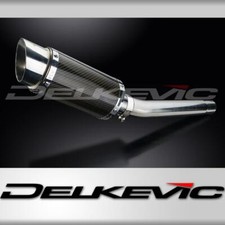 SUZUKI GSXR1000 K5 K6 2005-2006 200mm ROUND CARBON  SILENCER EXHAUST KIT