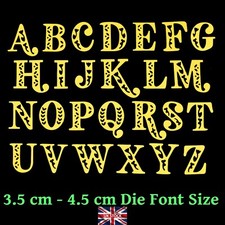 Large Decorative Alphabet